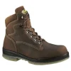 Wolverine Non-Slip Boots | Steel Toe*DuraShocks Steel Toe 6-Inch Boots Dark Brown