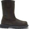 Wolverine Non-Slip Boots | Work Boots*Floorhand Slip Resistant Waterproof Mens Work Boot Dark Brown