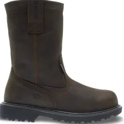 Wolverine Non-Slip Boots | Work Boots*Floorhand Slip Resistant Waterproof Mens Work Boot Dark Brown