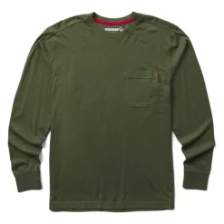 Wolverine T-Shirts*Men's Classic Long Sleeve Pocket Tee