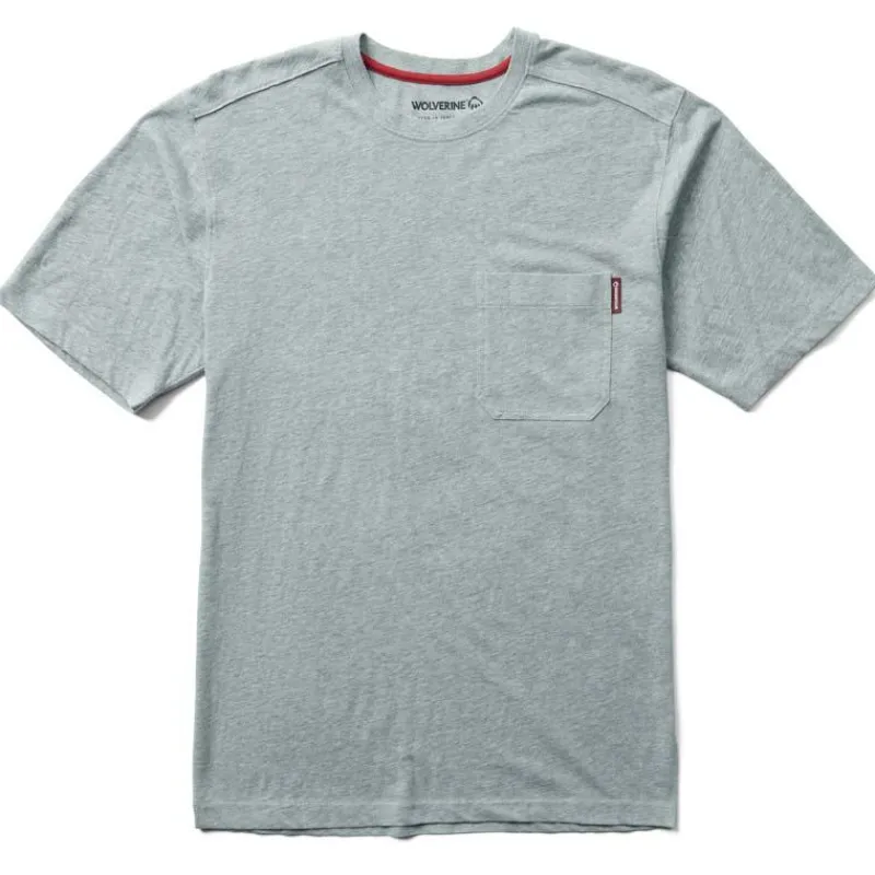 Wolverine T-Shirts*Men's Classic Short Sleeve Pocket T-Shirt