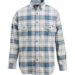 Wolverine Flame Resistant Shirts | Work Shirts*Men's Firezero Flame Resistant Plaid Twill Work Shirt