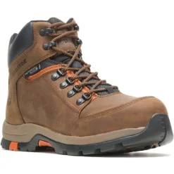 Wolverine Non-Slip Boots | Steel Toe*Men's Grayson Waterproof Steel Toe Hiker Brown