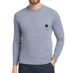 Wolverine T-Shirts*Men's Guardian Cotton Long Sleeve Pocket T-Shirt