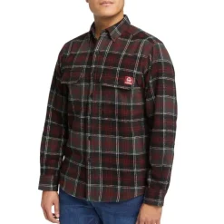 Wolverine Work Shirts*Men's Heavyweight Glacier Flannel Shirt