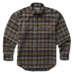 Wolverine Work Shirts*Men's Heavyweight Glacier Flannel Shirt