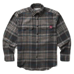 Wolverine Work Shirts*Men's Heavyweight Glacier Flannel Shirt