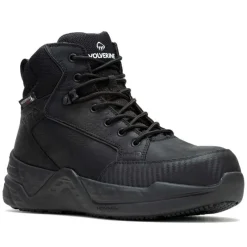 Wolverine Non-Slip Shoes | Athletic*Men's ProShift Waterproof Composite Toe Athletic Work Hi Top Black