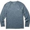 Wolverine T-Shirts*Men's Sun-Stop Eco Long Sleeve Raglan Tee