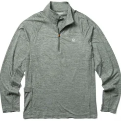 Wolverine T-Shirts*Men's Sun-Stop Eco 1/2 Zip Pull-Over