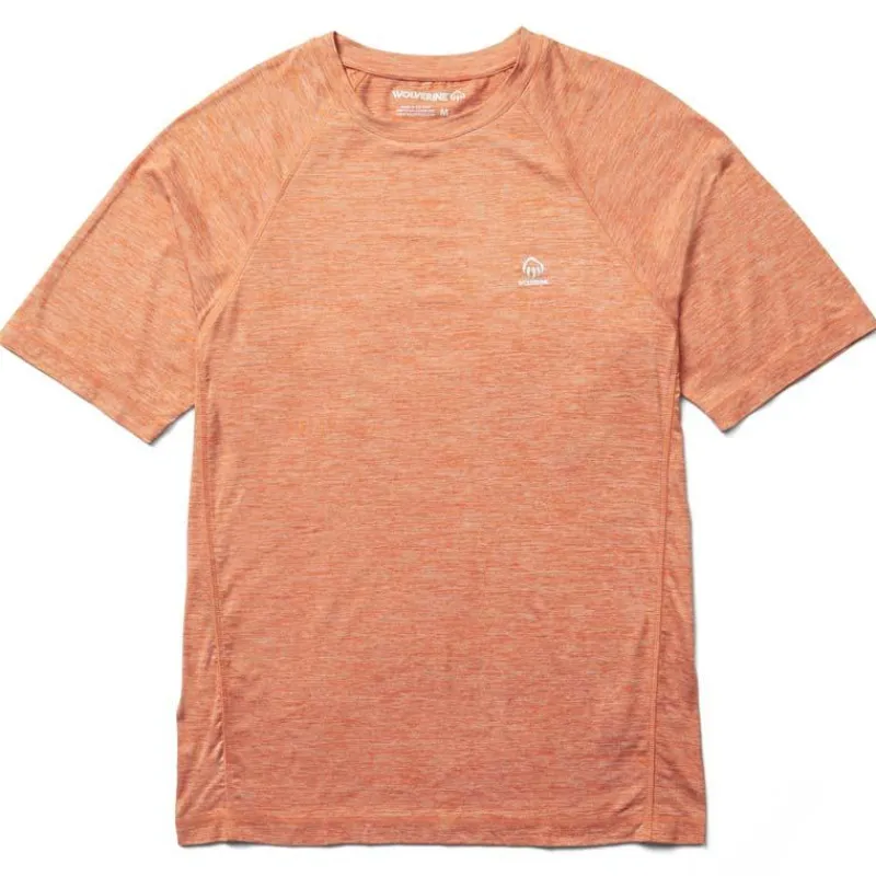 Wolverine T-Shirts*Men's Sun-Stop Eco Short Sleeve Raglan Tee