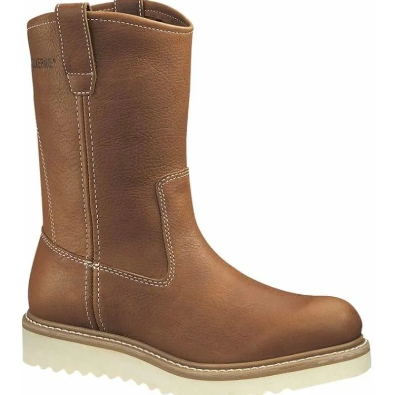 Wolverine Wellington*Wedge Heel Wellington Brown
