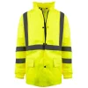 Work Force Rain Jackets | Rain Gear*Men's Class 3 Hi-Visibility Rain Jacket Lime