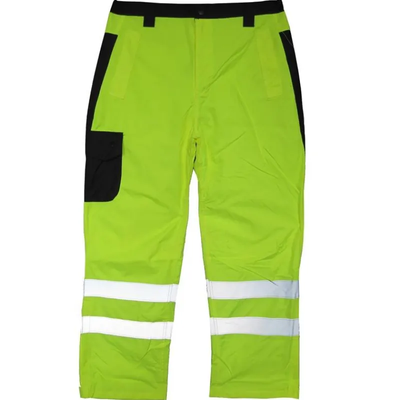 Work Force Rain Pants & Bibs | Rain Gear*Men's Waterproof Hi Viz With Reflective Rain Pants Hi Viz Green